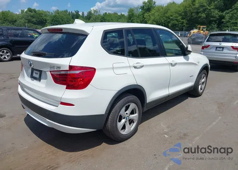 2011 BMW X3 xDrive28I из США, поврежденный, VIN 5UXWX5C55BL702003